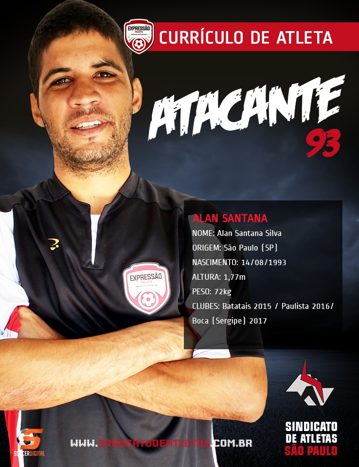 Jogador Alan Santana